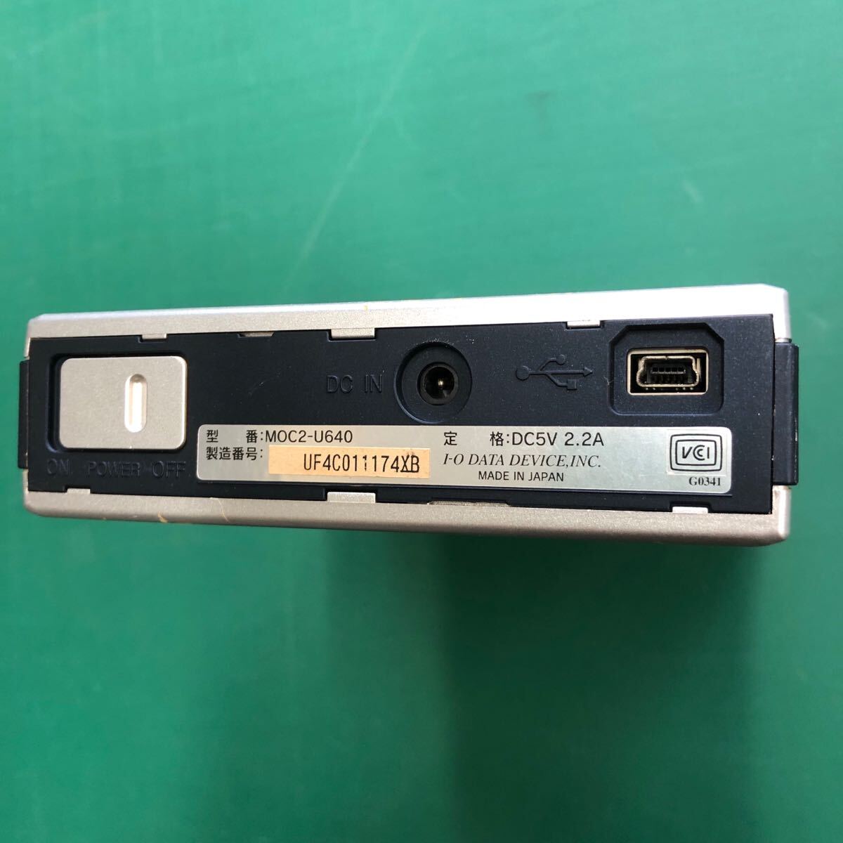 【中古動(dòng)作品】MOドライブ IO DATA アイ?オー?データ MOC2-U640H 640MB