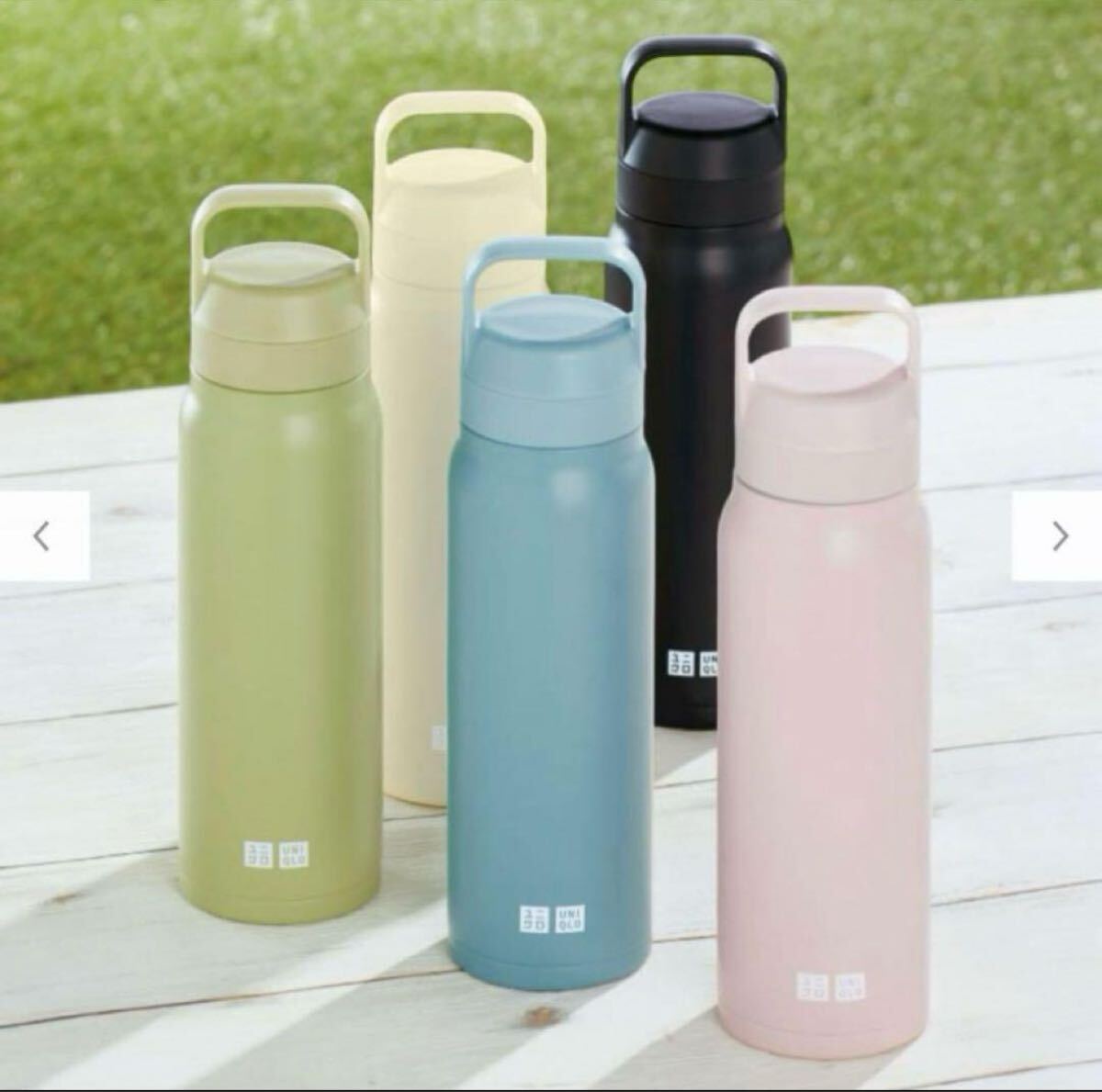 UNIQLO Uniqlo 2025 Thanksgiving Novelty нержавеющая сталь бутылка голубой уголь кислота соответствует 