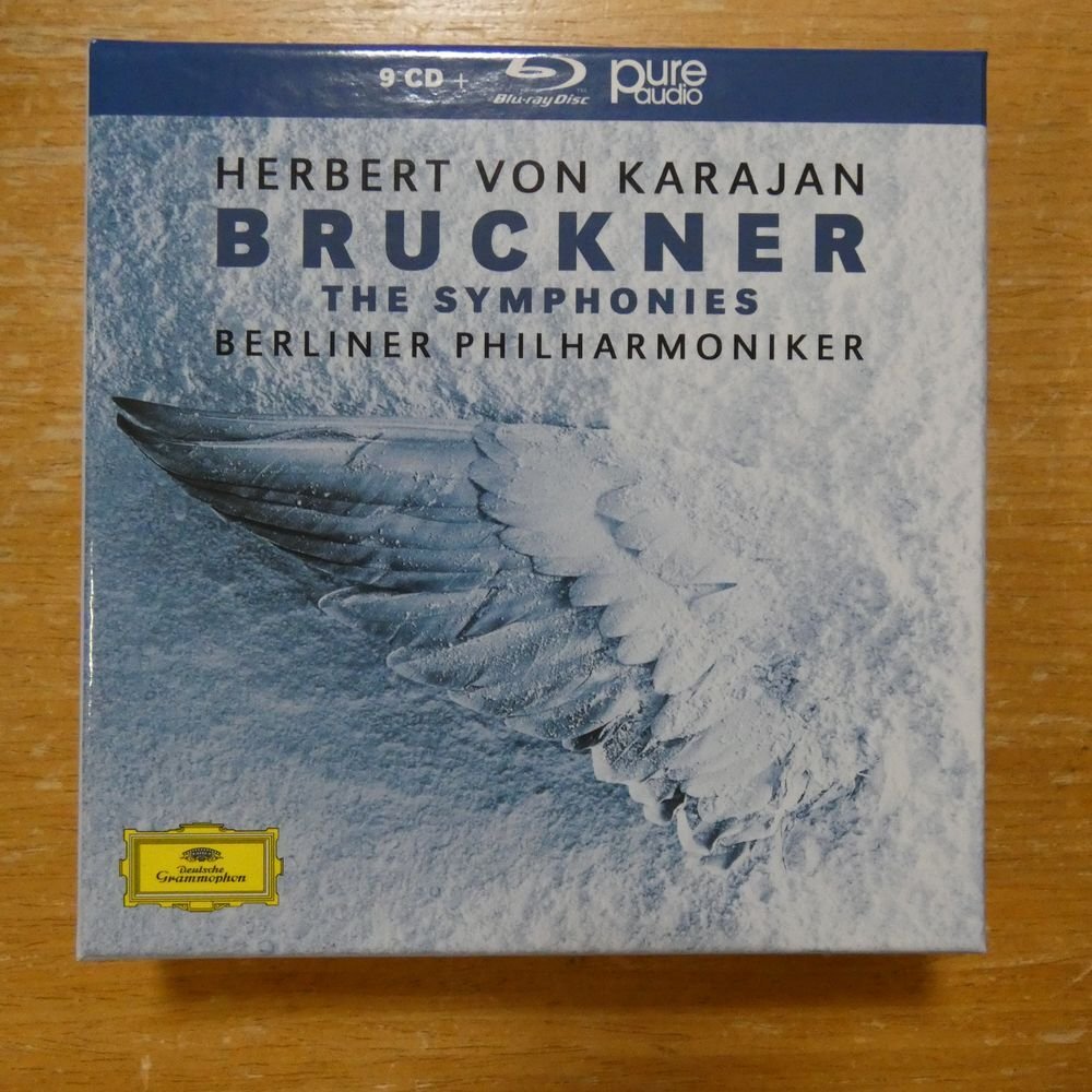 41142342;【9CD+Blu-rayAudioBOX】KARAJAN / BRUCKNER:THE SYMPHONIES