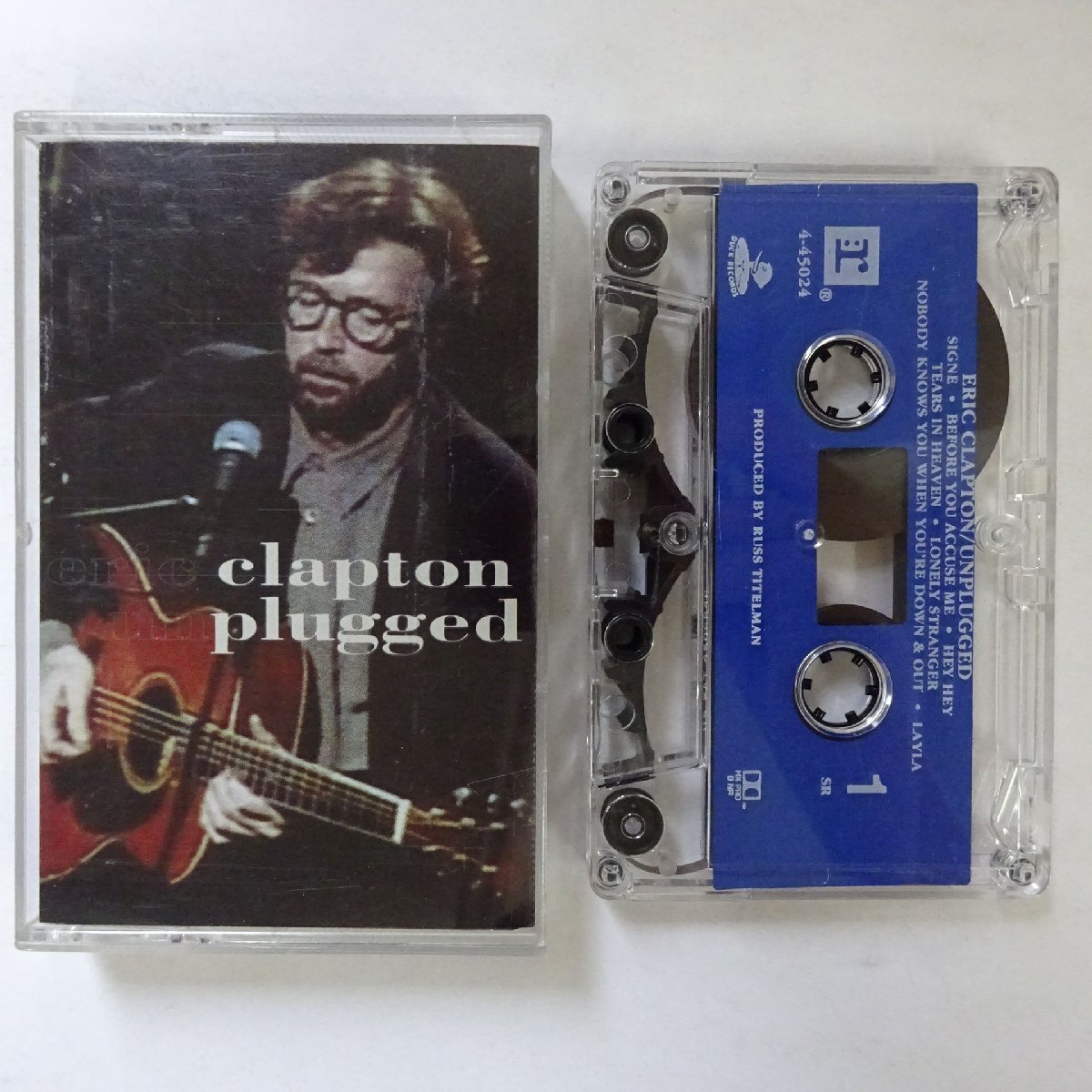 12200016;【カセットテープ】 ERIC CLAPTON / UNPLUGGED