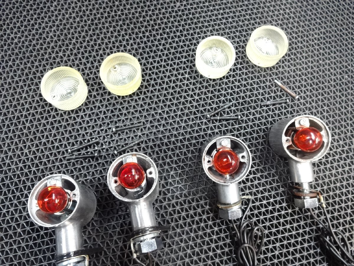 ヤマハ　SR400-3　DAYTONA制　アルミウィンカー1臺(tái)分（RH01J　03J　キャブ　H313E　3HT　1JR　2H6　SR500　実動(dòng)車より　動(dòng)畫あり　廃番