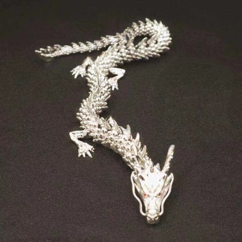 極上品★龍 ドラゴン 銅制 オブジェ 置物 開運 銅制 龍置物 龍の縁起物置物 34cm