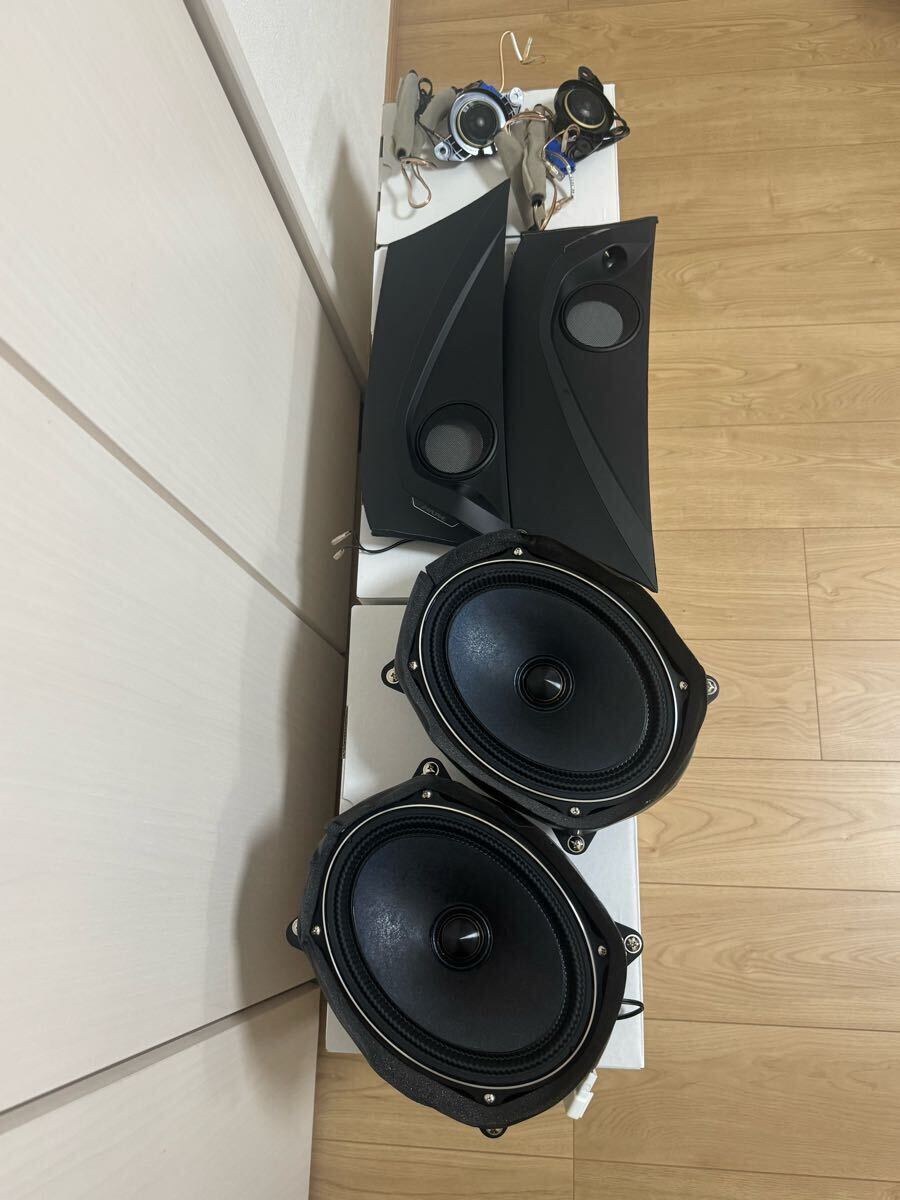 アルファード?ヴェルファイア30系専用のアルパイン制のスピーカーシステム　X3-710S-AV 