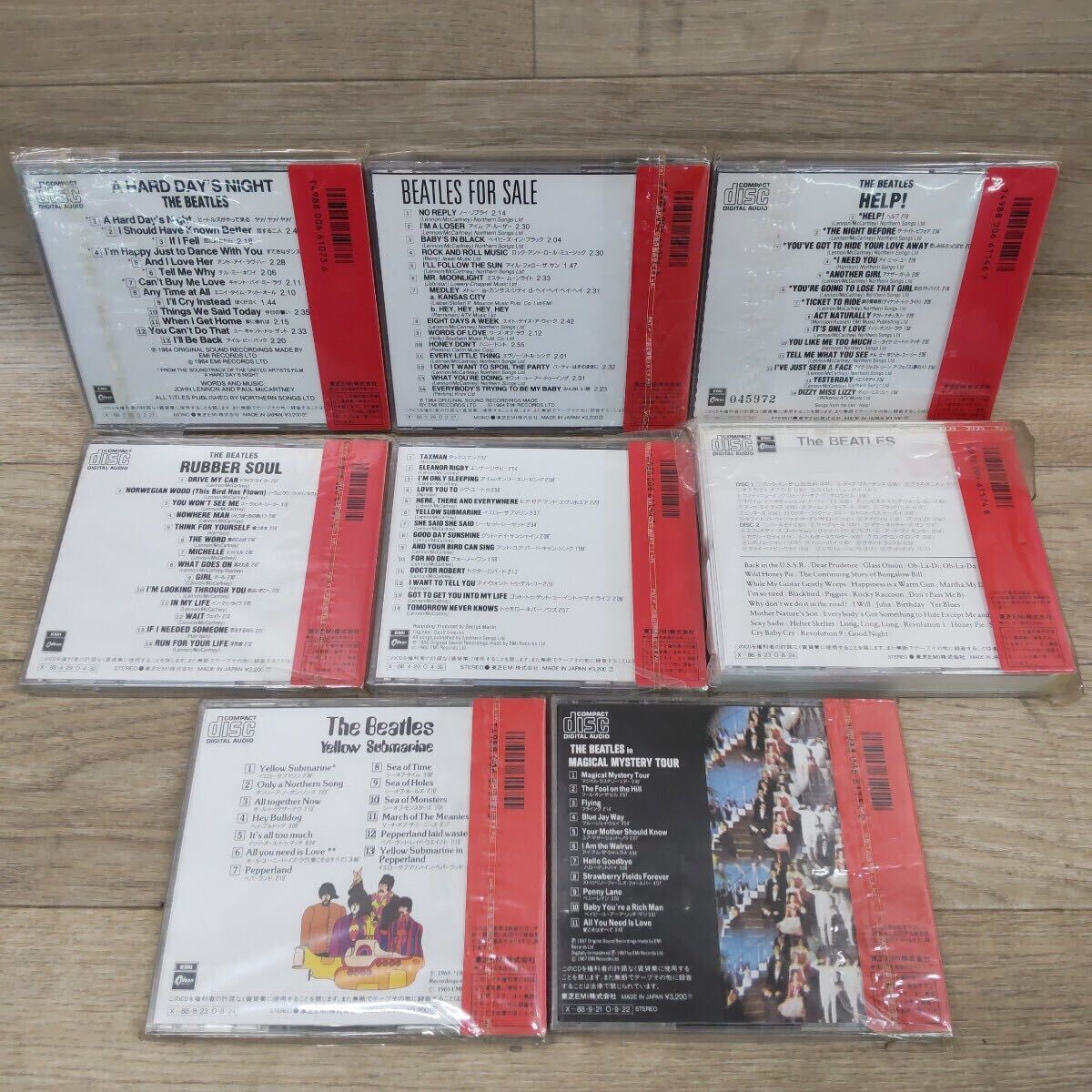 SIK-250616-6 まとめ ザ?ビートルズ THE BEATLES CD 12點セット イエロー?サブマリン HEY JUDE レット?イット?ビー リボルバー 他