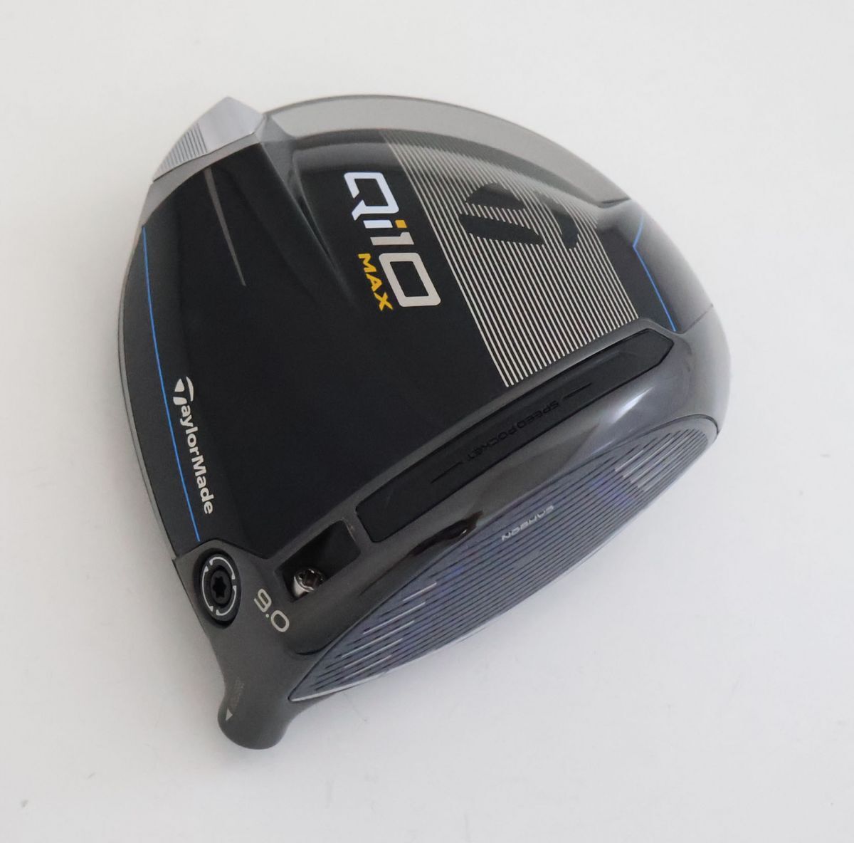 ●1円?！中古美品！2024年モデル！テーラーメイド★Qi10 MAX ドライバー　9.0°【ヘッド】日本仕様　(77806◎