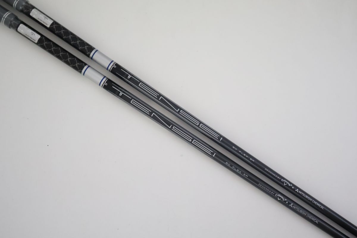 ●1円?！【5W＆7W用　2本セット！】キャロウェイ　PARADYM Ai SMOKE MAX/MAX D　2024用！TENSEI 50 for Callaway　SR　シャフト（78150