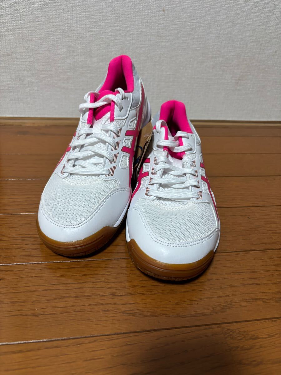 【未使用】[アシックス] 卓球シューズ ATTACK HYPERBEAT 4 展示品　25㎝