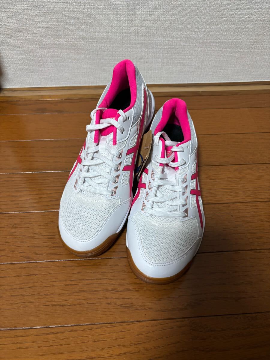 【未使用】[アシックス] 卓球シューズ ATTACK HYPERBEAT 4 展示品　25㎝