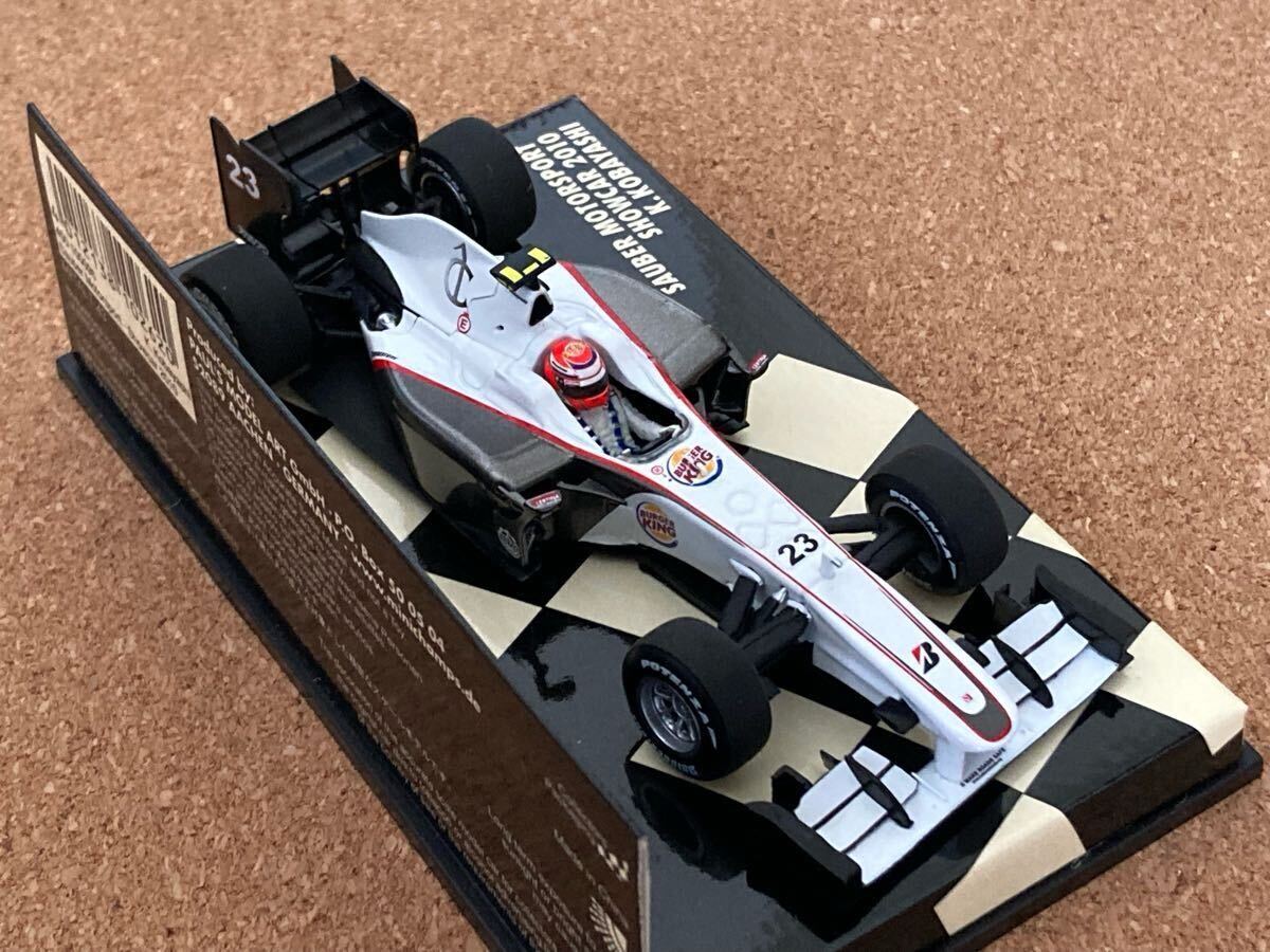 ミニチャンプス 1/43 ザウバー モータースポーツ Showcar 小林 可夢偉 2010 MINICHAMPS 