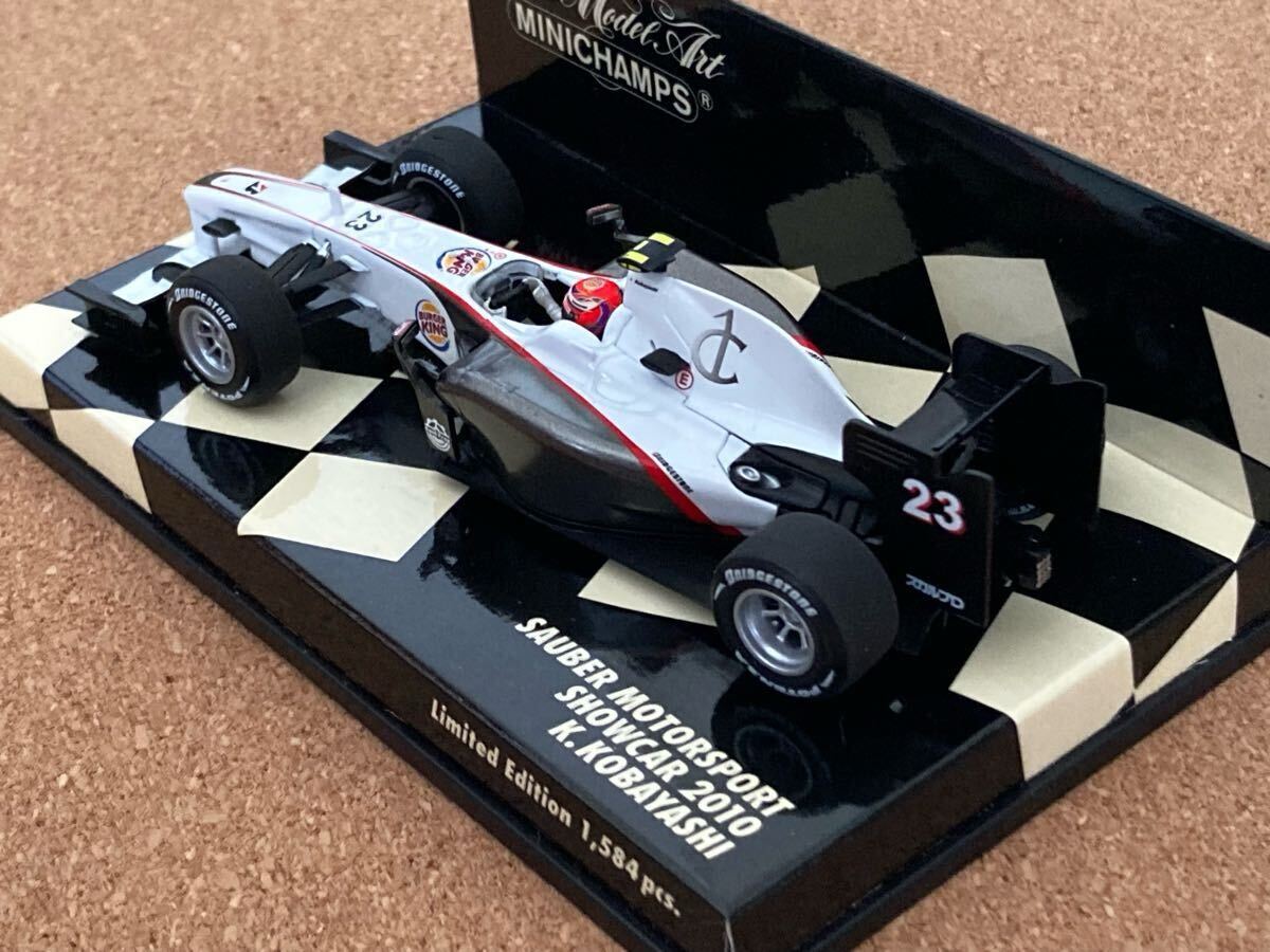 ミニチャンプス 1/43 ザウバー モータースポーツ Showcar 小林 可夢偉 2010 MINICHAMPS 