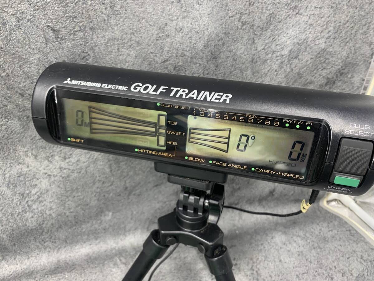 【 昭和レトロ 三菱電機 ゴルフトレイナー GL-500 GOLF TRAINER 】Mitsubishi ゴルフ練習機 マイコン _画像5