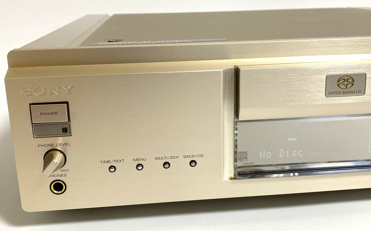 [ изначальный с коробкой / Junk ]SONY Sony SACD/CD плеер SCD-XA777ES super аудио SUPER AUDIO CD PLAYER CD панель I250604