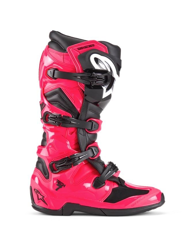 Y ★15%OFF★ 【新品】alpinestas TECH-7 ピンク/ブラック US7