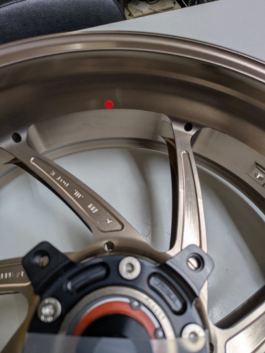 ★訳あり1萬(wàn)円引き★新品マルケジーニM7RS Genesi アルミ鍛造ホイール前后セット　802D(Anodize Dark)カラーZ900RS/cafe 350/600-17