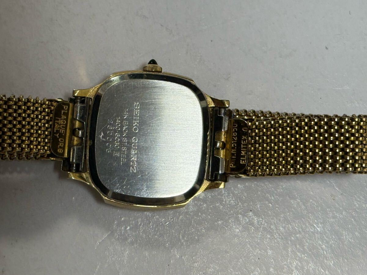 CREDOR セイコー SEIKO クレドール 14KTケース ステンレスバック