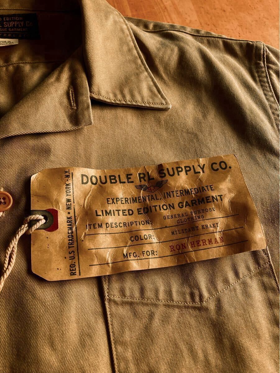 RRL LIMITED EDITION チノキャンプシャツ S ロンハーマン別注 渋い生地 (ラルフローレンデニムシャツビンテージ