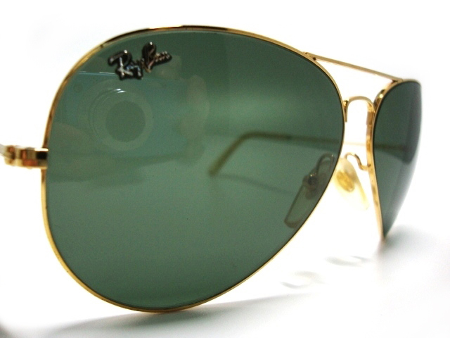 限定Vintage B&L RayBan MASTER PIECE 62mm G15 USA制マスターピース2ボシュロムBLラージLARGEメタルMETALゴールドGold金MASTERPIECE