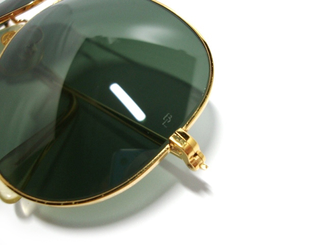 限定Vintage B&L RayBan MASTER PIECE 62mm G15 USA制マスターピース2ボシュロムBLラージLARGEメタルMETALゴールドGold金MASTERPIECE