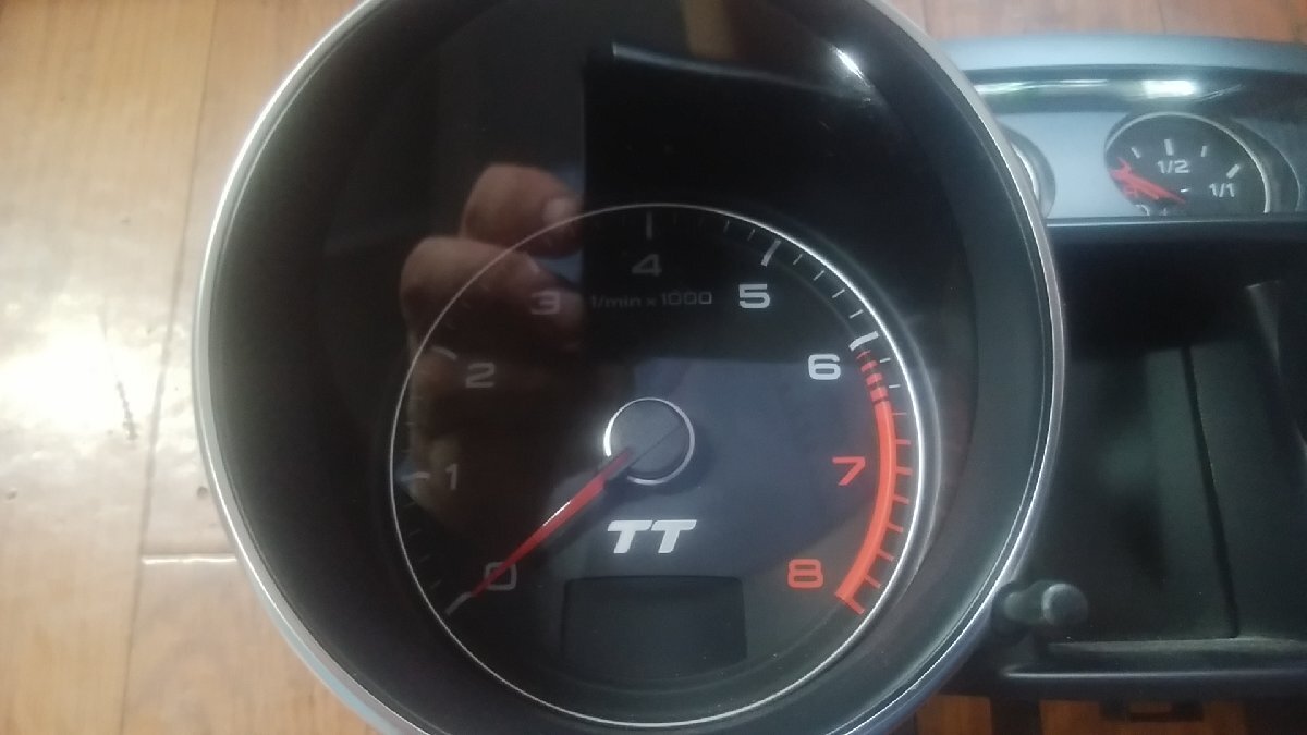U#222 アウディ TTクーペ Sライン A5 ABA-8JCDA 2014年 スピードメーター AT 右ハンドル 101923km