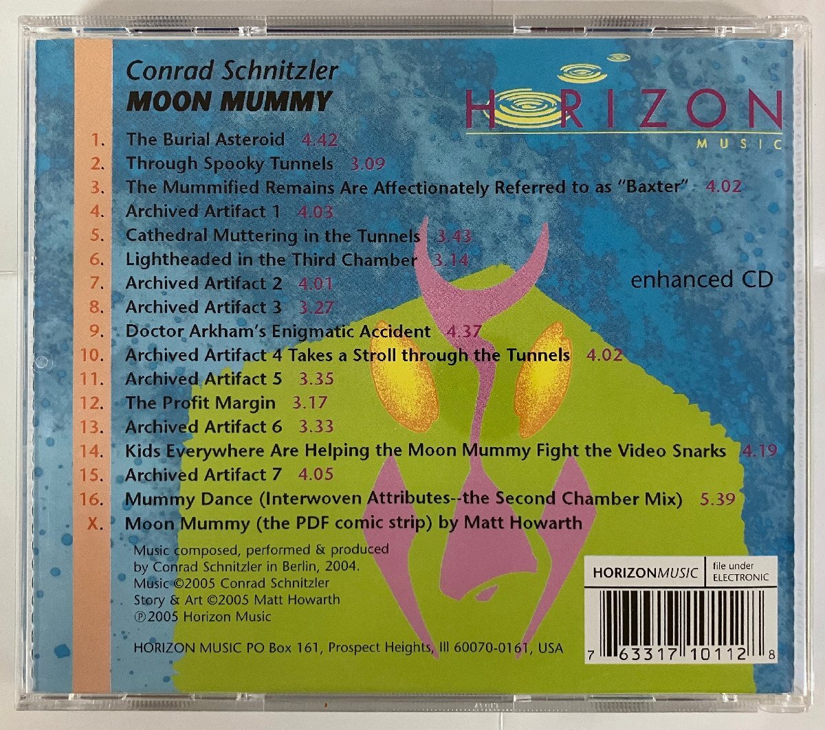 コンラッド・シュニッツラー / ムーン・マミー / CTCD-530R 帯付き 日本語訳コミック付き！［CONRAD SCHNITZLER / MOON MUMMY、KLUSTER］_画像2