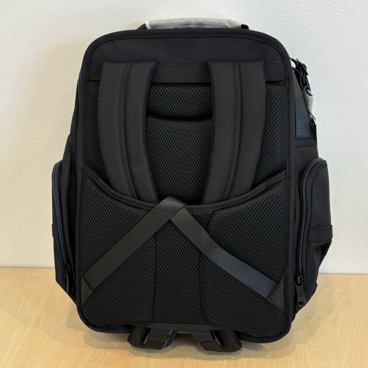 【O-201】1円スタート TUMI ALPHA３ バッグパック ブリーフケース ブラック/ネイビー トゥミ リュック ビジネスバッグ メンズ 