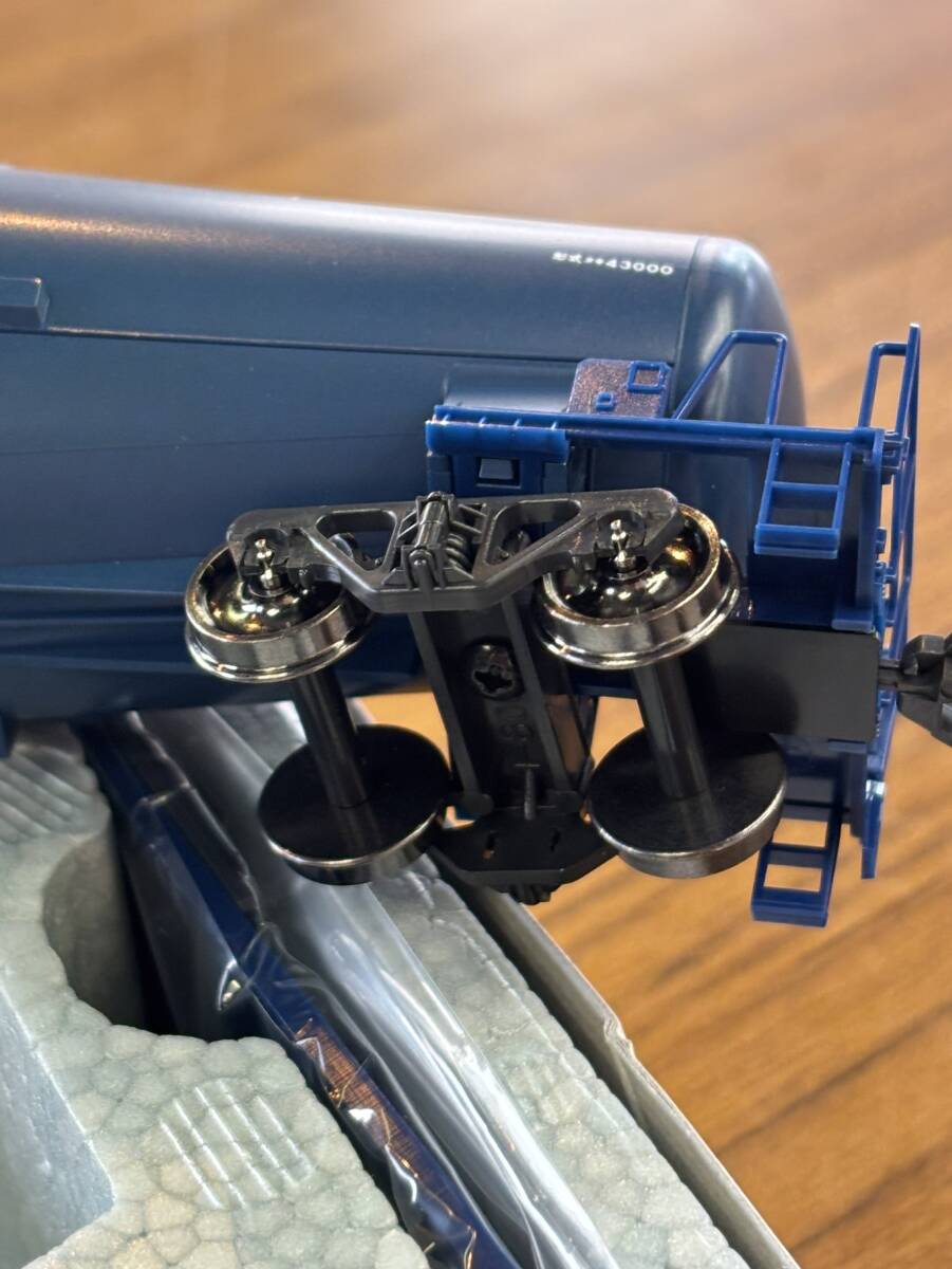 【O-65】KATO　タキ43000（ブルー）　HOゲージ 箱付き コレクション 動作未確認 ビンテージ