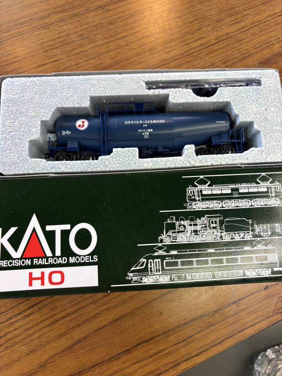 【O-65】KATO　タキ43000（ブルー）　HOゲージ 箱付き コレクション 動作未確認 ビンテージ