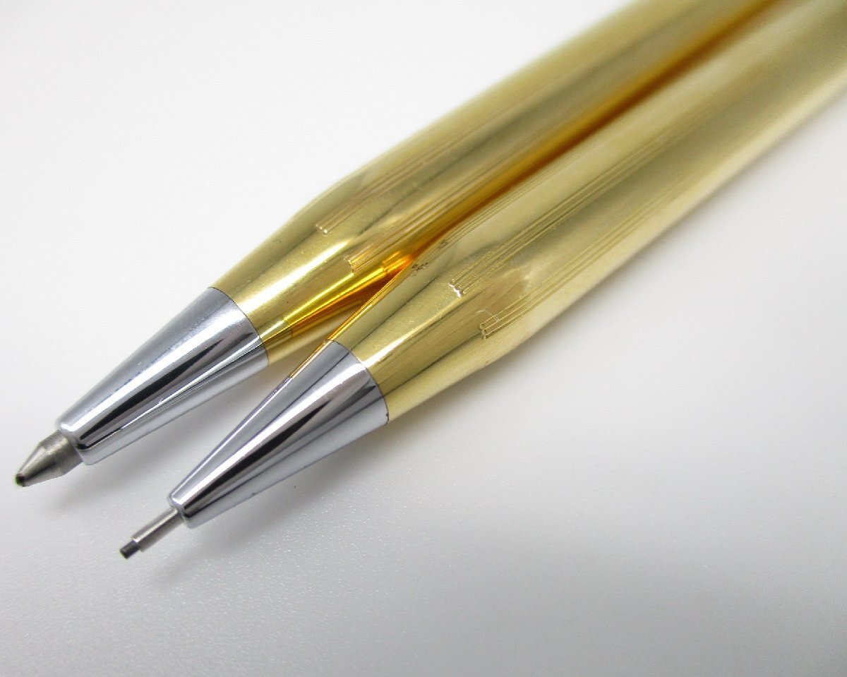 ■クロス■18金張りボールペン?シャープペンシル 18KT GOLD FILLED■