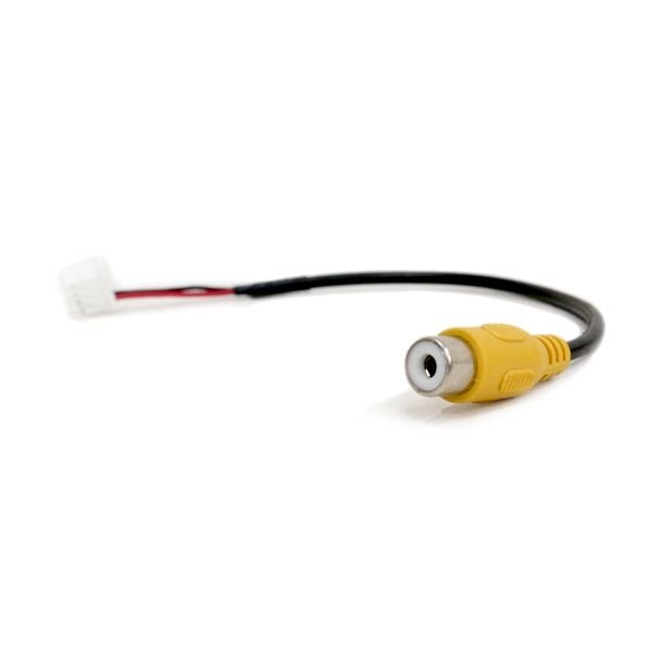 Б メール便送料無(wú)料 ケンウッド ナビ 対応 CA-C100 同等品 MDV-S809F バックカメラ RCA変換 アダプタ ハーネス ケーブル コネクタ