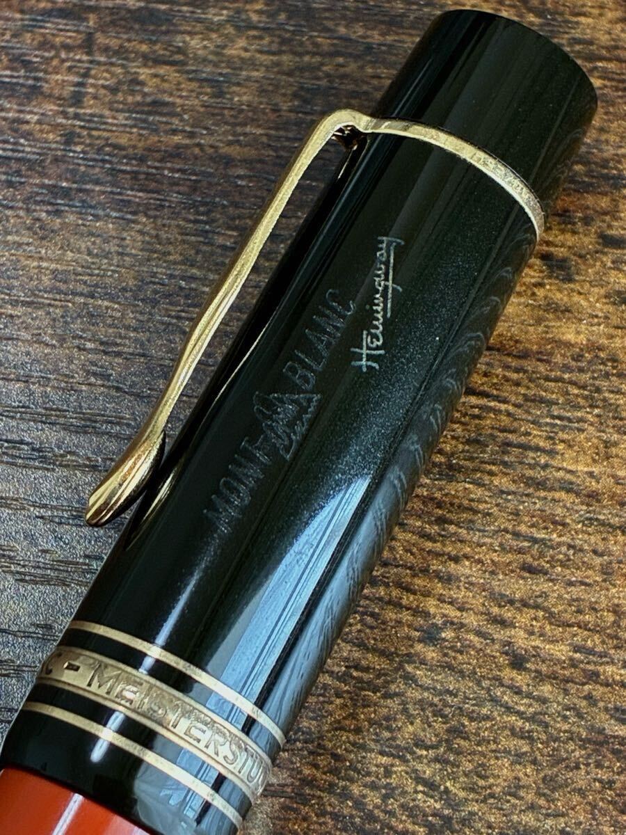 モンブラン　ヘミングウェイ 萬(wàn)年筆　１９９２年作家シリーズ　MONTBLANC HEMINGWAY