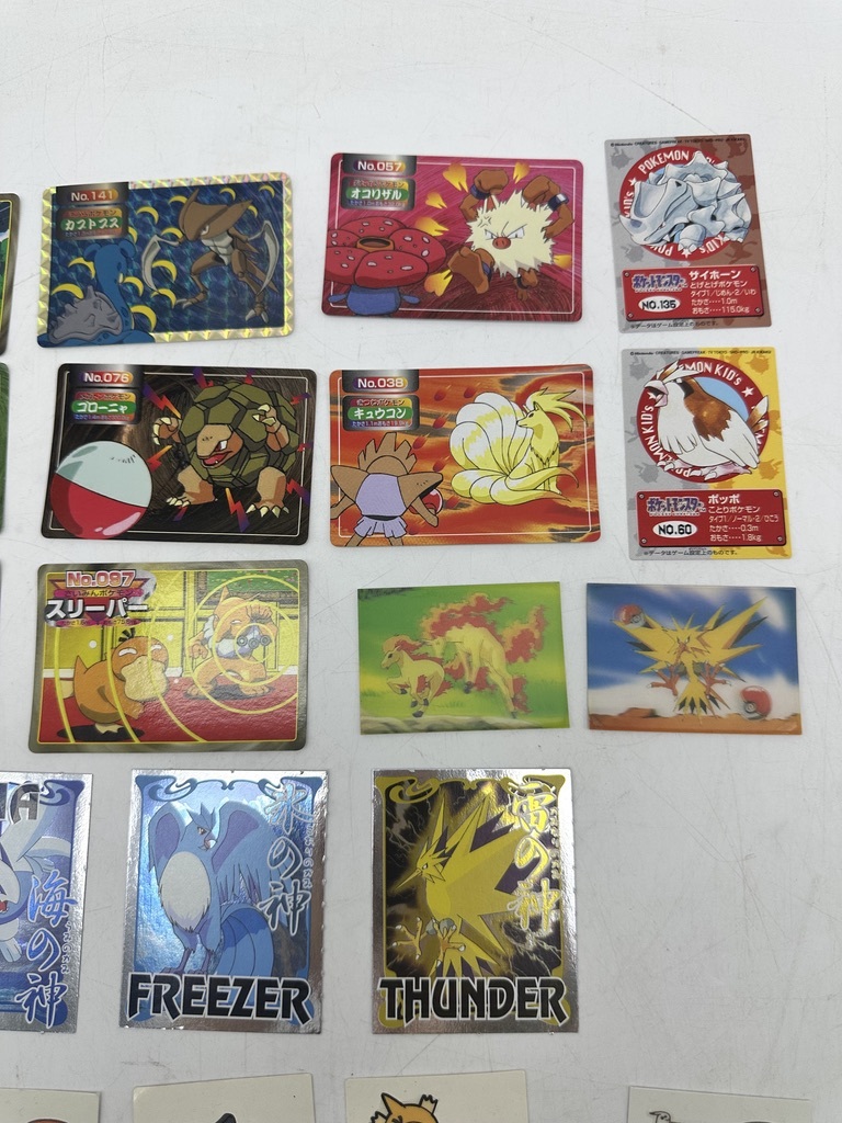 ポケモンカードまとめ売り m1086 ポケモン まとめ売り デコシール シール 3Dカード TOP