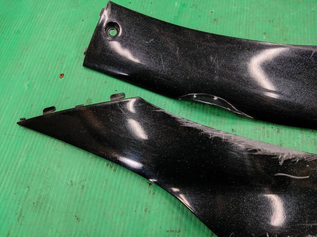 120 F2 SYM シム X’PRO風50 KAZE サイドモール アンダーカバー 左右セット 中古 ① 20250601_画像2