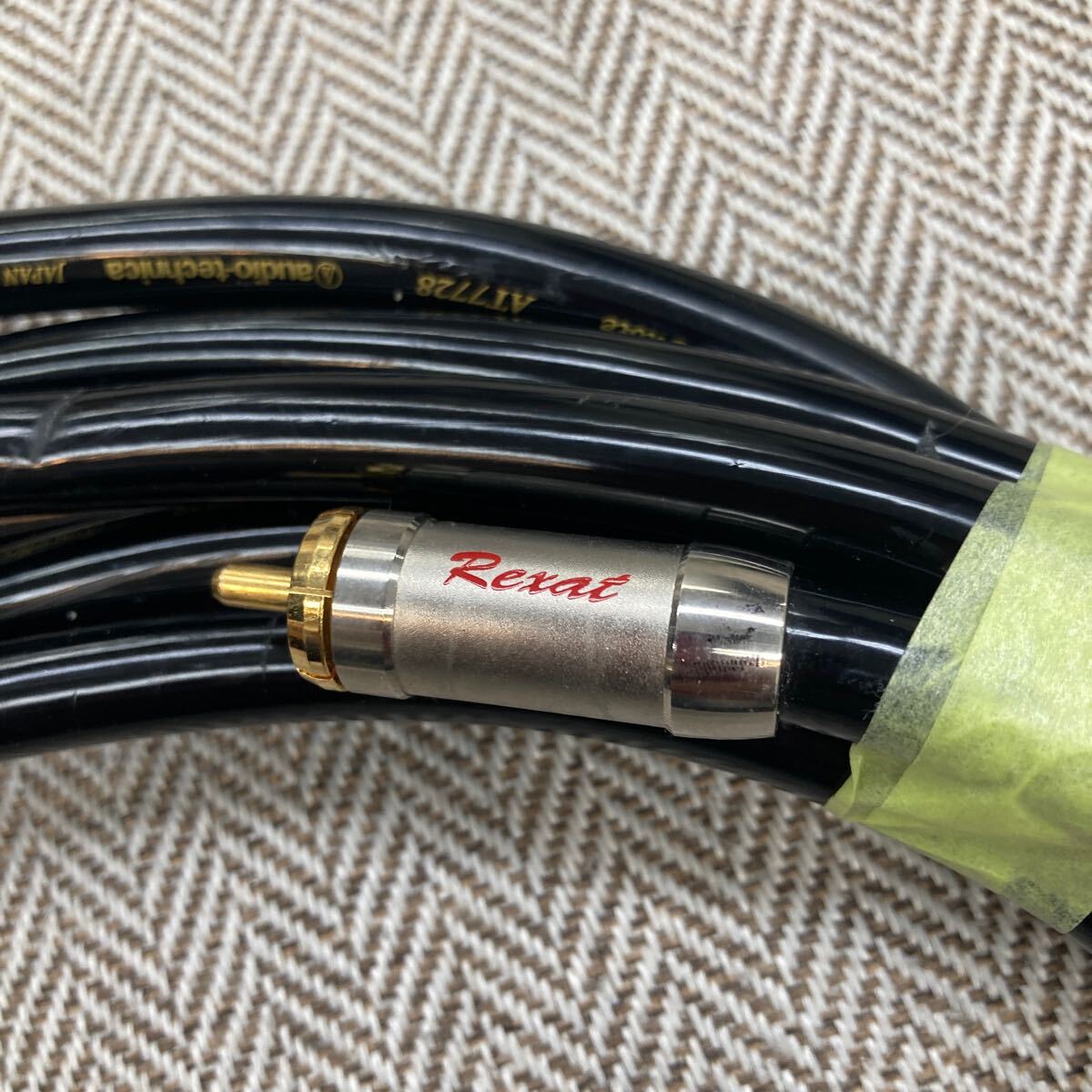 audio technica ／オーディオテクニカ Rexat RCAケーブル　AT7728/5.0m