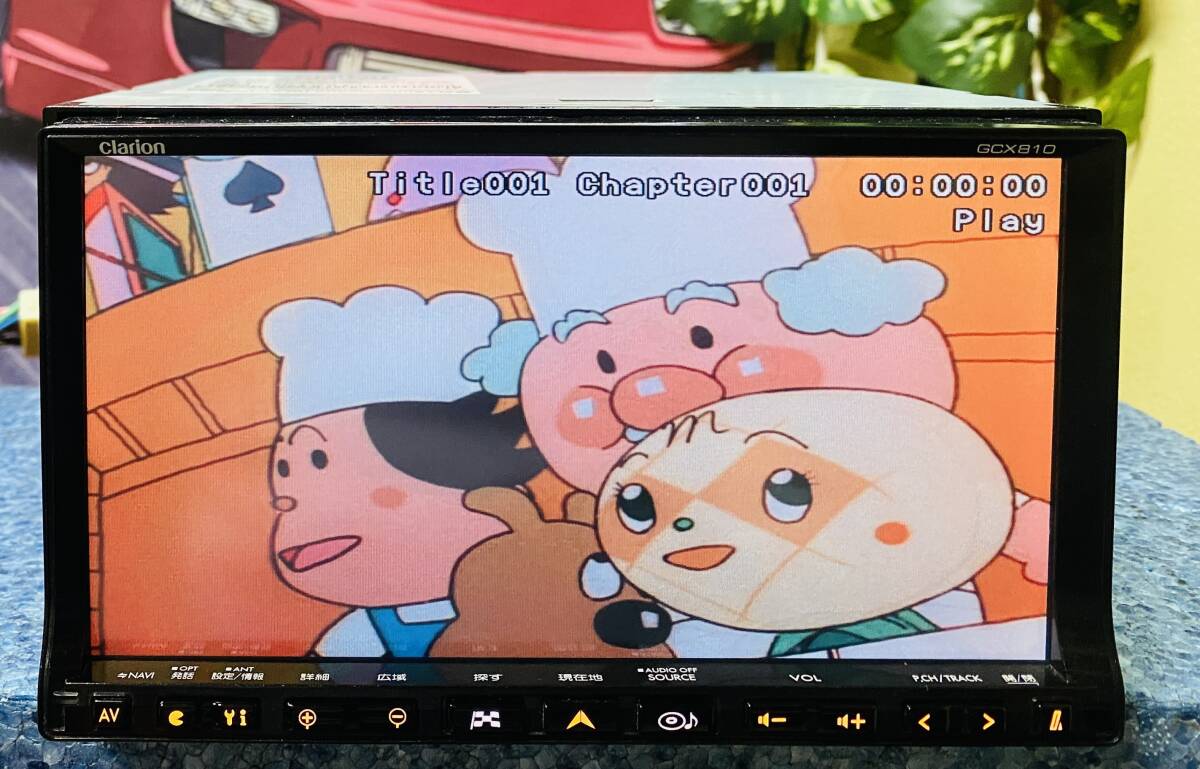 CLARIONナビゲーション99000-79X31 Clarion GCX810は正常に動作しています 2012 年_画像6