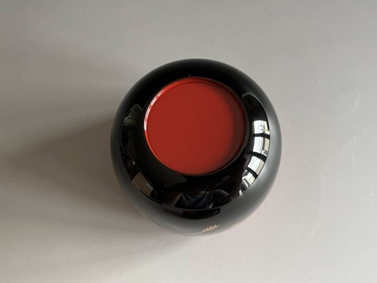 竹内幸斎 鳳凰蒔絵 大棗 茶道具 薄茶器 保証品