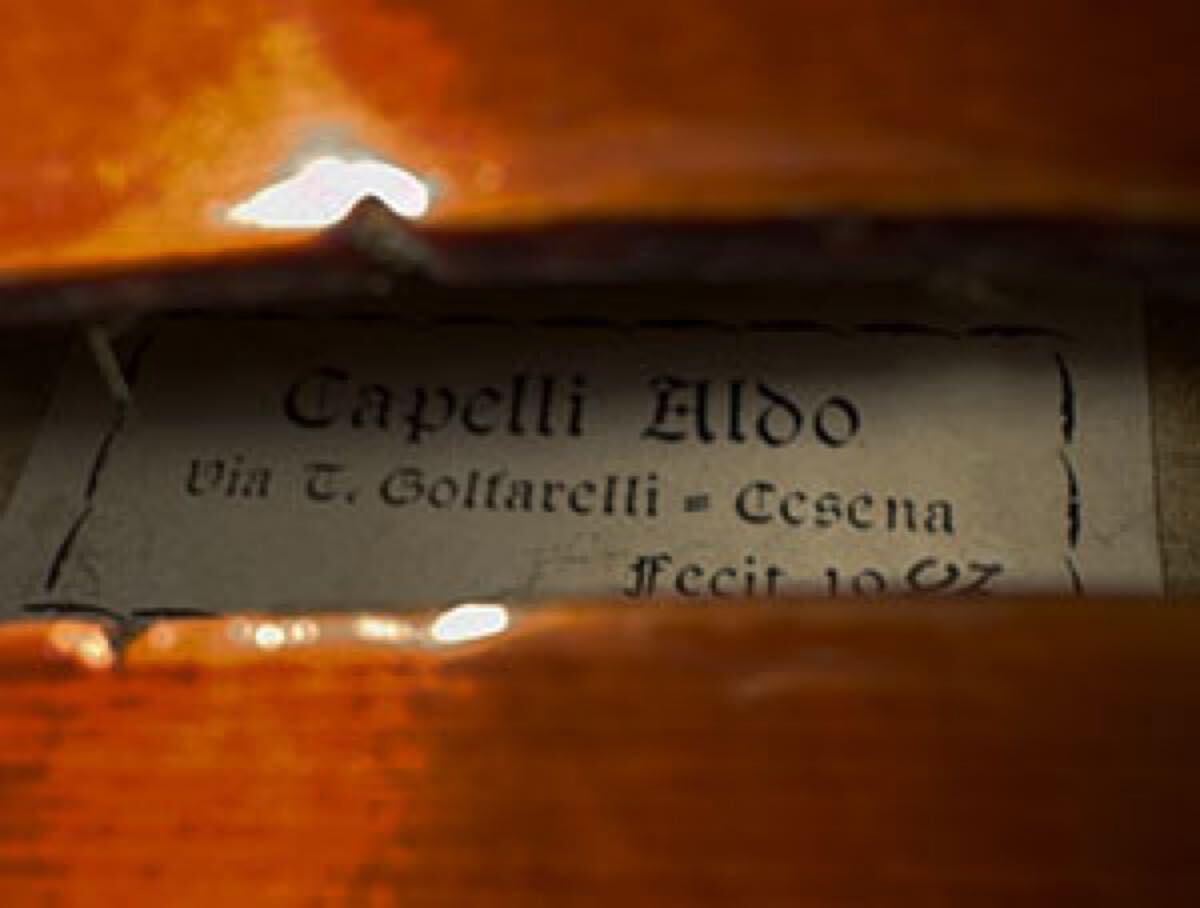 Capelli Aldo Fecit 1983 ラベルのヴァイオリン 4/4サイズ