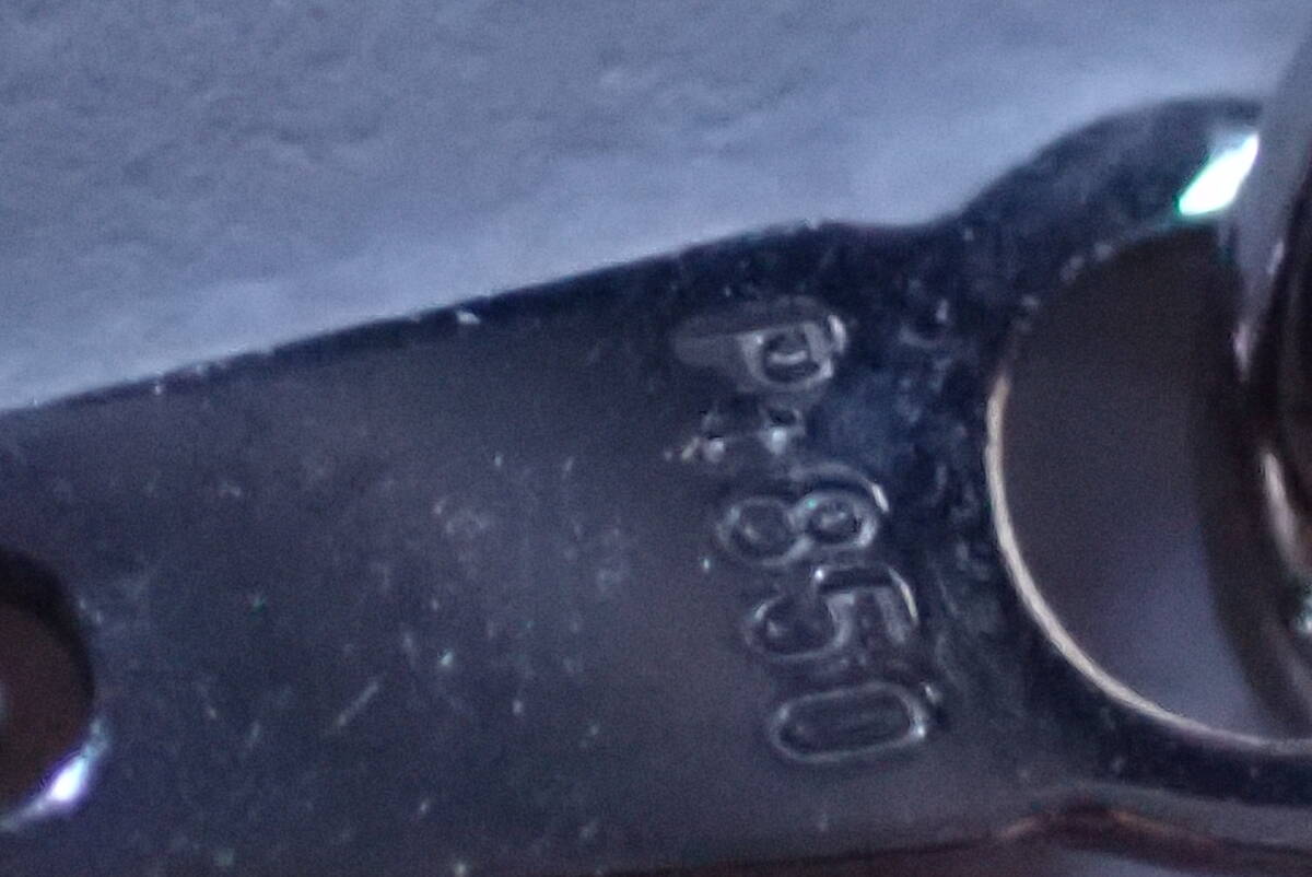 パライバトルマリン　0.25ct　ネックレス　ダイヤ0.21ct　089_画像8