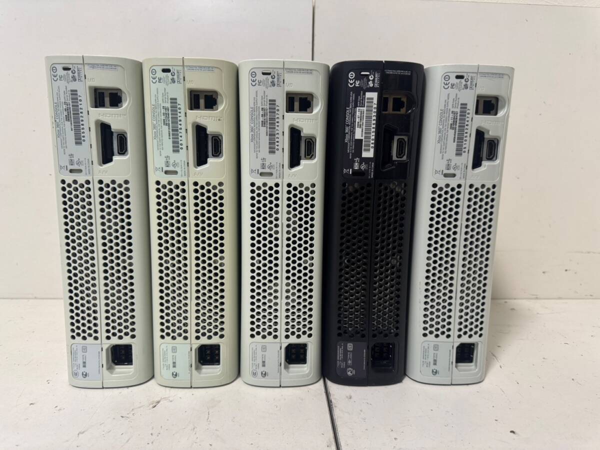 Microsoft Xbox360 本体 大量まとめ 5台セット 動作未確認