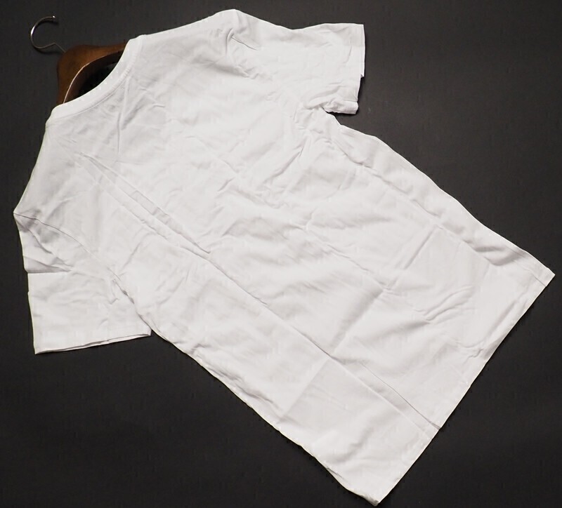 新品 LACOSTE ラコステ USA正規(guī)品 コットン100% ワンポイント Vネック 半袖Tシャツ 3枚セット US:S JP:M 白 TH3374-51