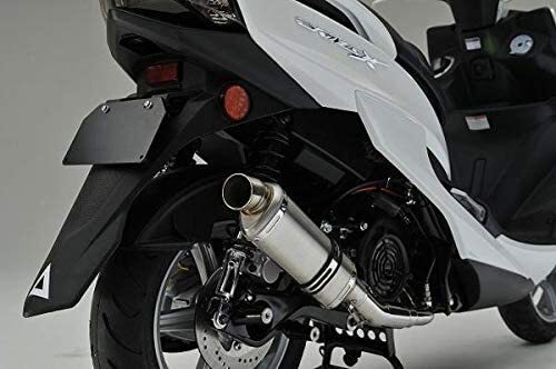新品 未使用 シグナスX マフラー 4型 5型 SR SEA5J SED8J バイクマフラー デルタ ステンレス カスタム パーツ フルエキ ヤマハ dlt-007