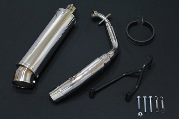 新品 未使用 ヤマハ 4st JOG ZR ジョグ マフラー SA36J SA39J バイクマフラー O2センサー非対応 R300 アップタイプ ステンレス 201-003