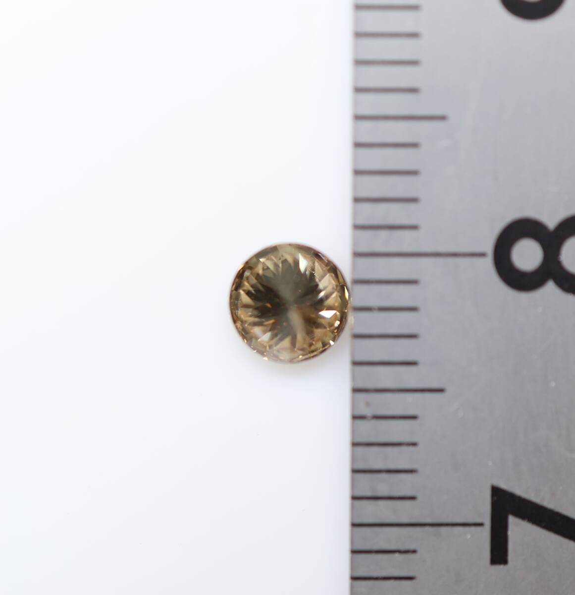 [100 иен ~]0.328ct натуральный бриллиант Fancy Brown ( натуральный цвет ) SI2