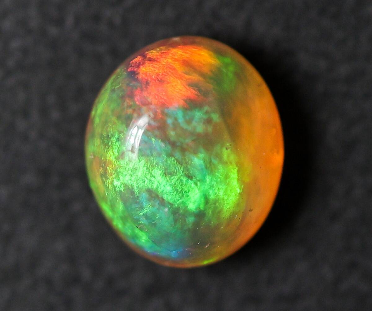 【100円～】 天然ファイアオパール ルース　2.06ct　