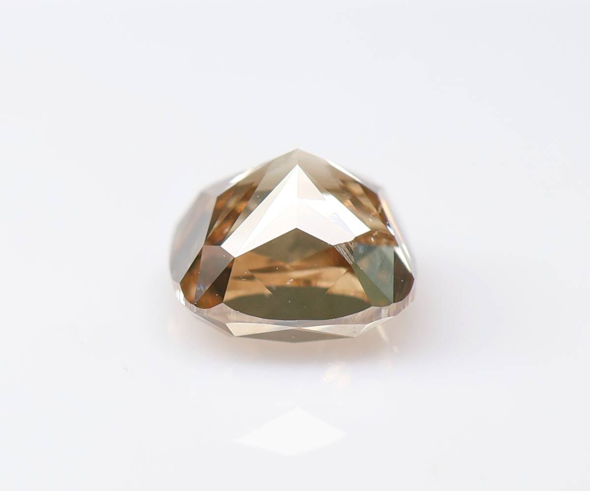 [100 иен ~]1.004ct! натуральный бриллиант Fancy Brown( натуральный цвет )SI1 CM