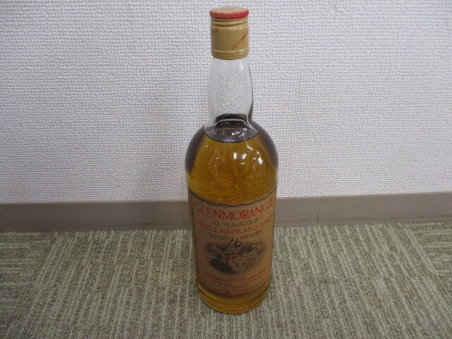 未開栓 GLENMORANGIE グレンモーレンジィ 10年 シングルハイランドモルト 750ml 40%