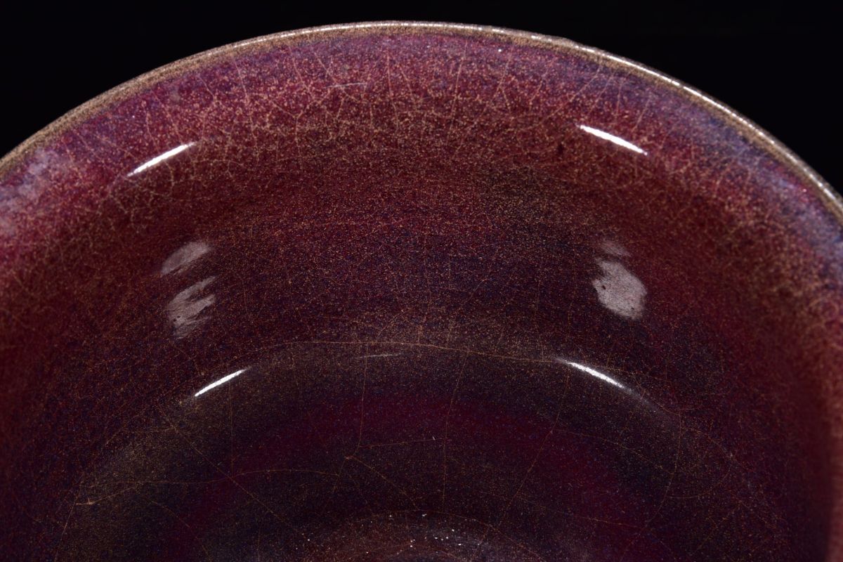 元時代　古陶磁器 鈞窯 紫紅釉 三足炉 香炉 磁器 陶芸 元時代 古陶磁器 鈞窯 紫紅釉 三足炉 香炉 磁器 陶芸 - メルカリ