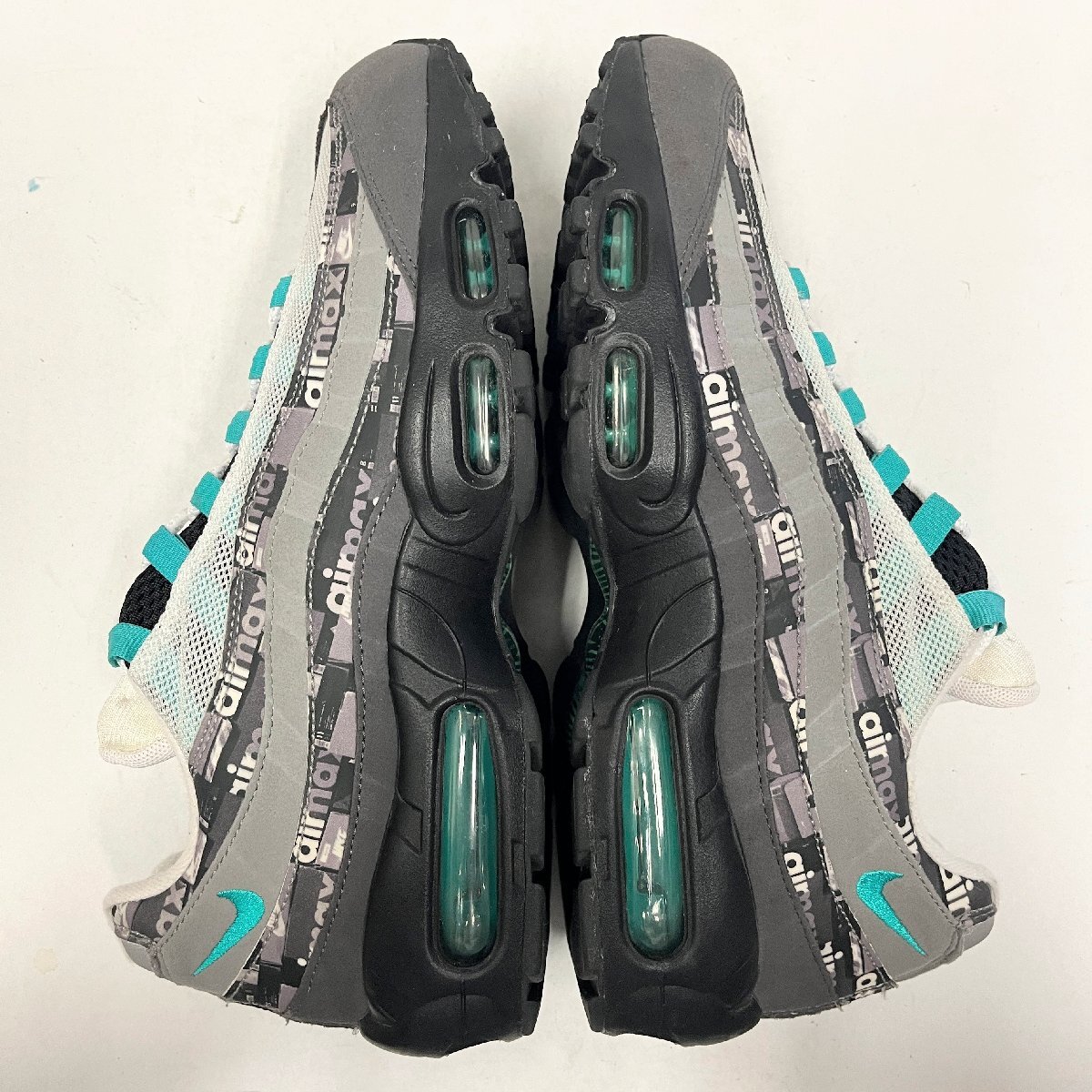 28cm NIKE AIR MAX 95 PRNT ATMOS/WE LOVE NIKE AQ0925-001 ナイキ エア マックス 95 プリント アトモス 2100000235124 H1001800 OSK