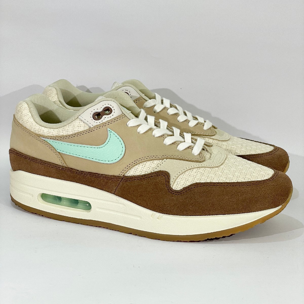 AIR MAX 1 PREMIUM "CREPE HEMP" FD5088-200 (ミディアムブラウン/ミントフォーム/マッシュルーム/モスリン)