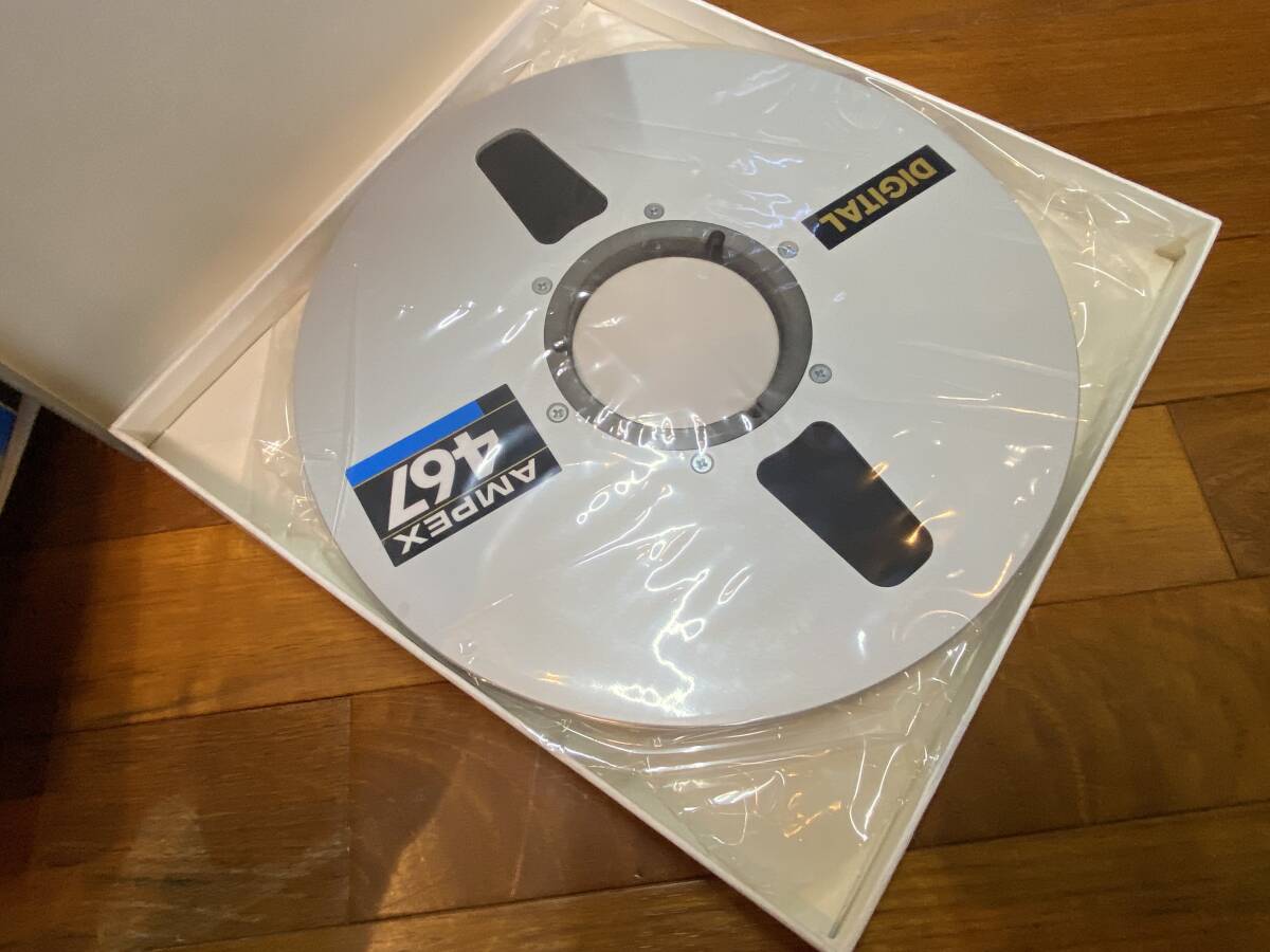 未使用新品 AMPEX 467（テープ幅1/2インチ）デジタル マスタリング オープンリールテープ 3本セットで！