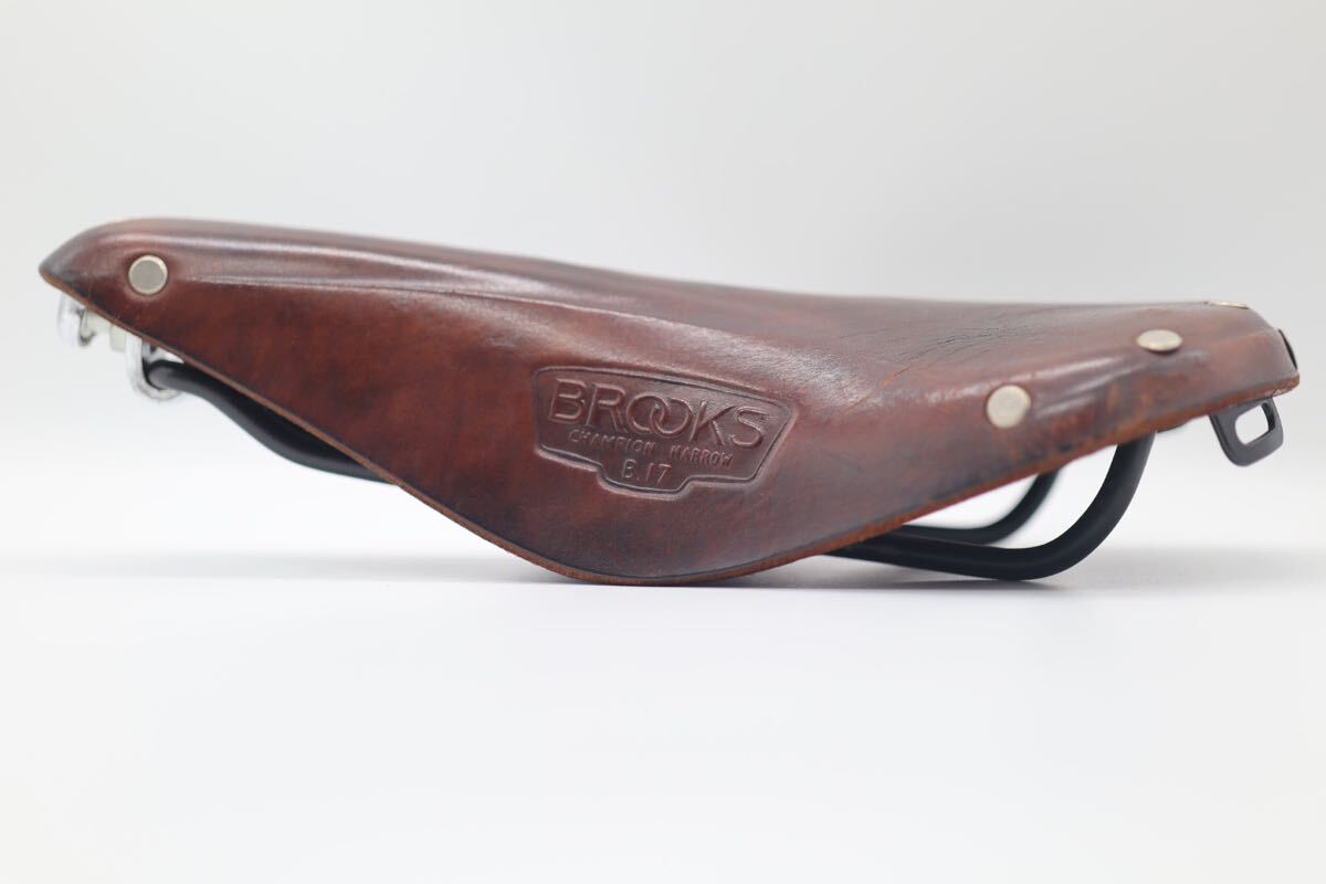 BROOKS b17 narrow ブルックス ナロー レザー サドル blue lug